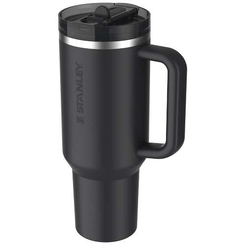 Stanley Quencher ProTour 1180 ml termoizolowany kubek ze słomką, wykonany z recyklingowanej stali nierdzewnej 10097990 – widok z przodu