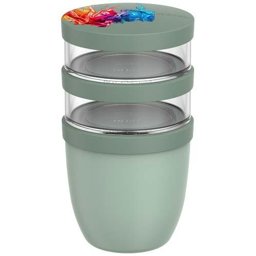 Mepal Ellipse 3-częściowy izolowany pojemnik na lunch o pojemności 500 ml + 2 x 200 ml 11314361 – zdjęcie 2