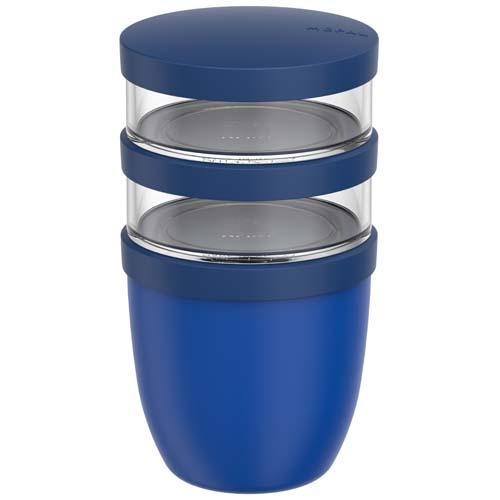 Mepal Ellipse 3-częściowy izolowany pojemnik na lunch o pojemności 500 ml + 2 x 200 ml 11314391 – widok z przodu