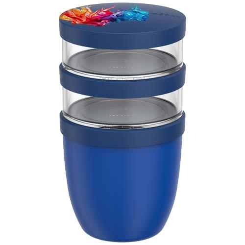 Mepal Ellipse 3-częściowy izolowany pojemnik na lunch o pojemności 500 ml + 2 x 200 ml 11314391 – zdjęcie 2