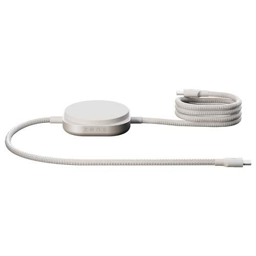 Zens Pro 2 kabel ładujący USB-C 2 w 1 o mocy 240 W 12082101 – widok z przodu