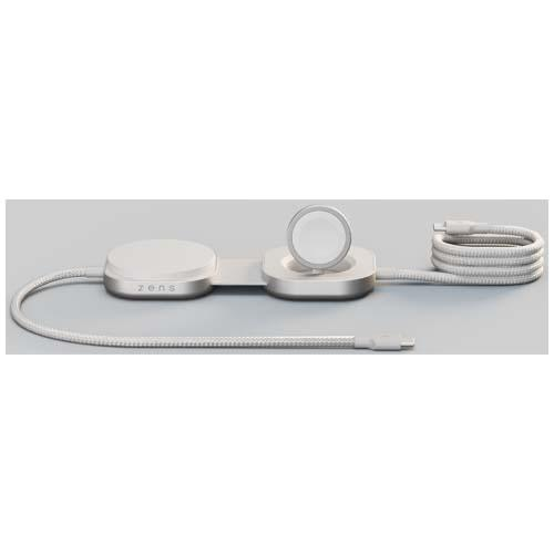 Zens Pro 3 kabel ładujący USB-C 3 w 1 o mocy 140 W 12082201 – widok z przodu