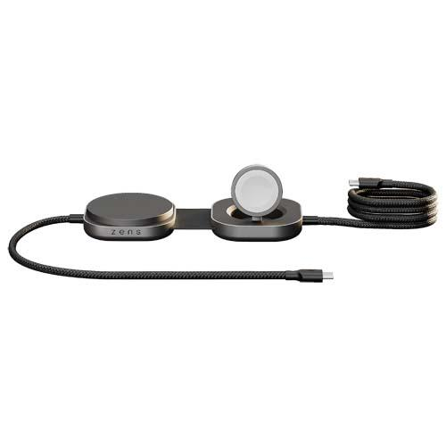 Zens Pro 3 kabel ładujący USB-C 3 w 1 o mocy 140 W 12082290 – widok z przodu