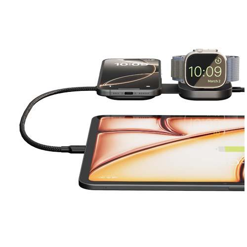 Zens Pro 3 kabel ładujący USB-C 3 w 1 o mocy 140 W 12082290 – zdjęcie 3