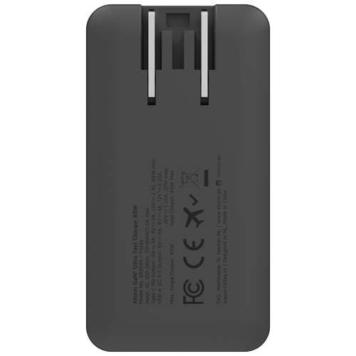 Xtorm szybka ładowarka podróżna o mocy 65 W z kablem i etui podróżnym 12460090 – zdjęcie 5