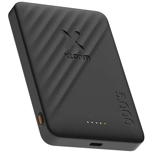 Xtorm Go2 powerbank o mocy 15 W i pojemności 5000 mAh z szybkim ładowaniem 12460290 – widok z przodu
