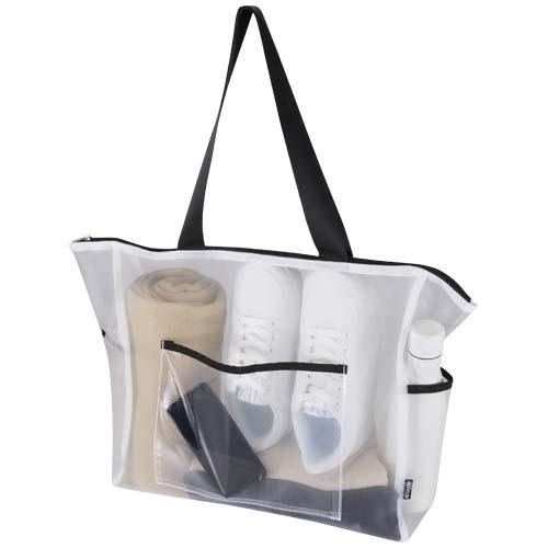 Mesh torba na zakupy 23 l z recyklingu z certyfikatem GRS 13013801 – zdjęcie 4