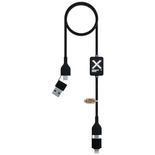 SCX.design C32 kabel do ładowania 60 W z przełącznikiem i podświetlanym logo 2PX21290 – widok z przodu