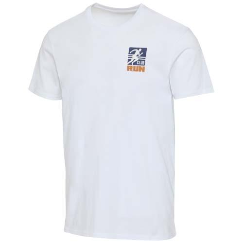 Azurite organiczna koszulka unisex o gramaturze 160 g/m² z krótkim rękawem i certyfikatem OCS 39554012 – zdjęcie 2