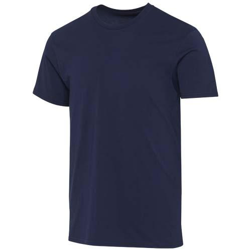 Azurite organiczna koszulka unisex o gramaturze 160 g/m² z krótkim rękawem i certyfikatem OCS 39554555 – widok z przodu