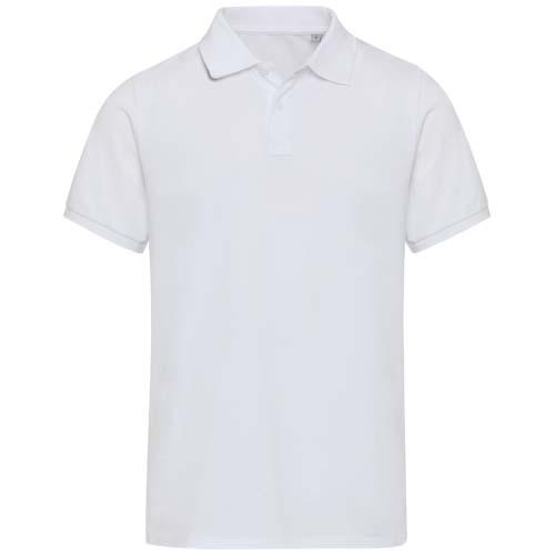 Beryl naturalna koszulka polo z recyklingu z krótkim rękawem, unisex, o gramaturze 220 g/m² 39558013 – zdjęcie 3