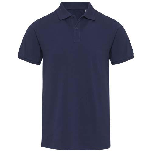 Beryl naturalna koszulka polo z recyklingu z krótkim rękawem, unisex, o gramaturze 220 g/m² 39558550 – zdjęcie 3