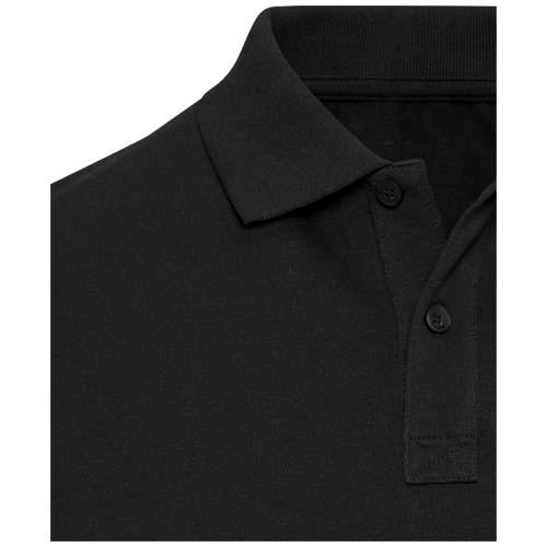 Beryl naturalna koszulka polo z recyklingu z krótkim rękawem, unisex, o gramaturze 220 g/m² 3955890B – zdjęcie 5