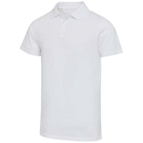 Graphite organiczna koszulka polo unisex o gramaturze 180 g/m², z krótkim rękawem i certyfikatem OCS 39559013 – widok z przodu