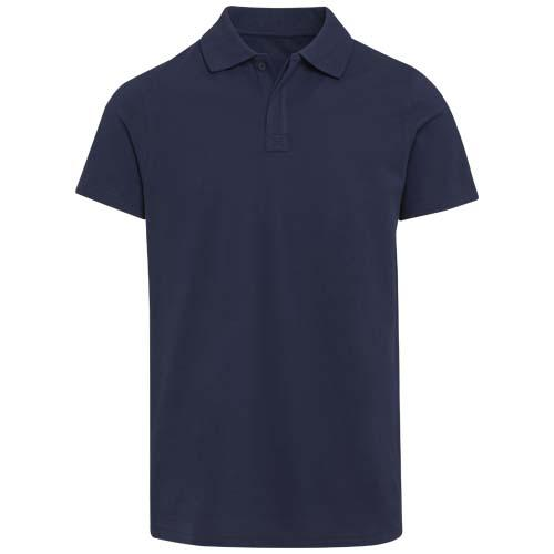 Graphite organiczna koszulka polo unisex o gramaturze 180 g/m², z krótkim rękawem i certyfikatem OCS 39559550 – zdjęcie 3