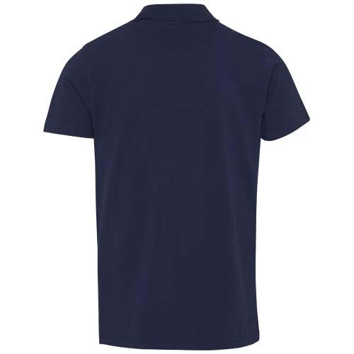 Graphite organiczna koszulka polo unisex o gramaturze 180 g/m², z krótkim rękawem i certyfikatem OCS 3955955B – zdjęcie 4