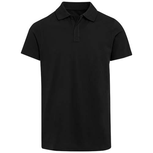 Graphite organiczna koszulka polo unisex o gramaturze 180 g/m², z krótkim rękawem i certyfikatem OCS 39559900 – zdjęcie 3