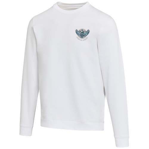 Jasper organiczna bluza unisex z recyklingu o gramaturze 280 g/m² z okrągłym dekoltem i certyfikatem OCS 39561014 – zdjęcie 2