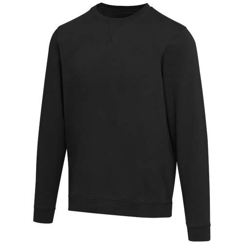 Jasper organiczna bluza unisex z recyklingu o gramaturze 280 g/m² z okrągłym dekoltem i certyfikatem OCS 39561901 – widok z przodu