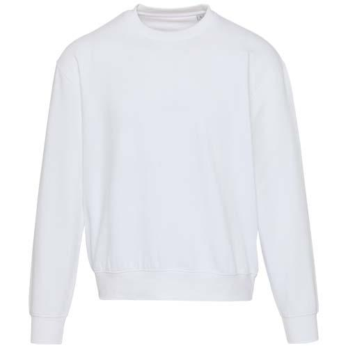 Boris 280 g/m2 sweter unisex z organicznego materiału z certyfikatem OCS o luźnym kroju i z okrągłym dekoltem 39564013 – zdjęcie 3