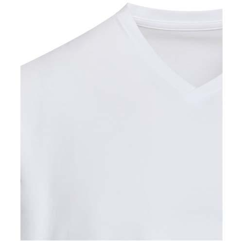 Balfour organiczna koszulka unisex z krótkim rękawem i dekoltem w serek, wykonana z materiału o gramaturze 200 g/m², z certyf 39665011 – zdjęcie 5