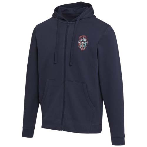 Jasper bluza unisex z kapturem z materiału organicznego pochodzącego z recyklingu z certyfikatem OCS, o gramaturze 280 g/m² 3966655A – zdjęcie 2