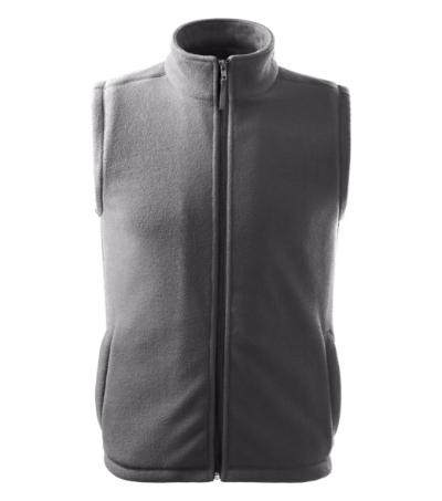 Next kamizelka polarowa unisex stalowy XS 5X83612 – widok z przodu