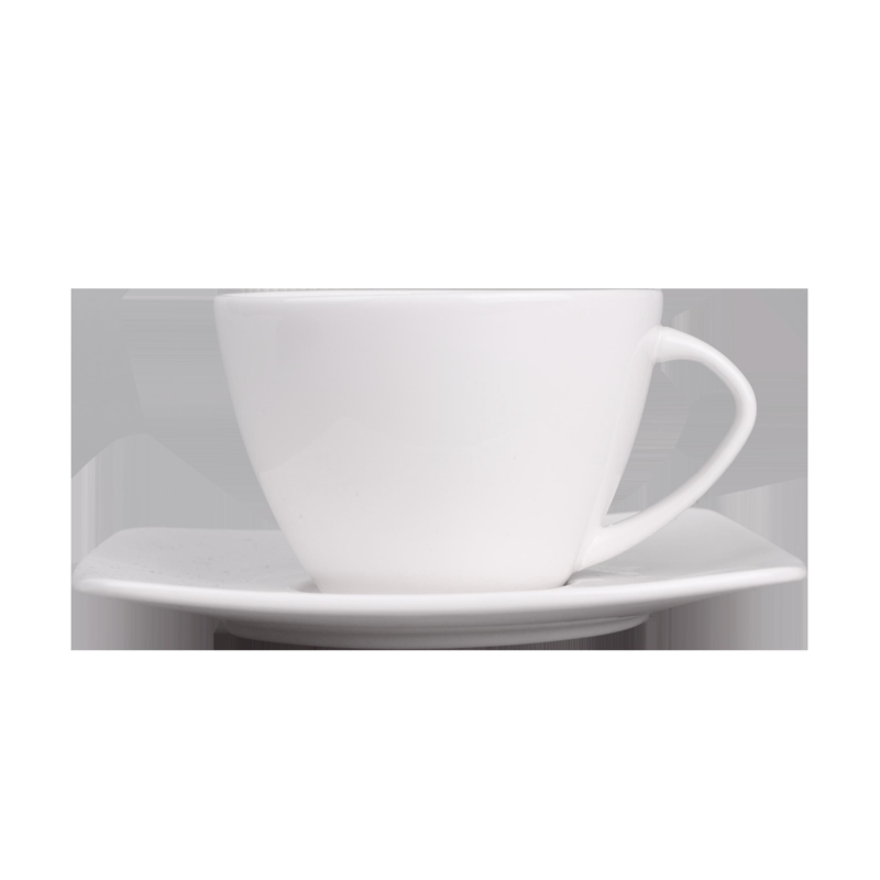 Luna Set 220ml biały C256-93481 – widok z przodu