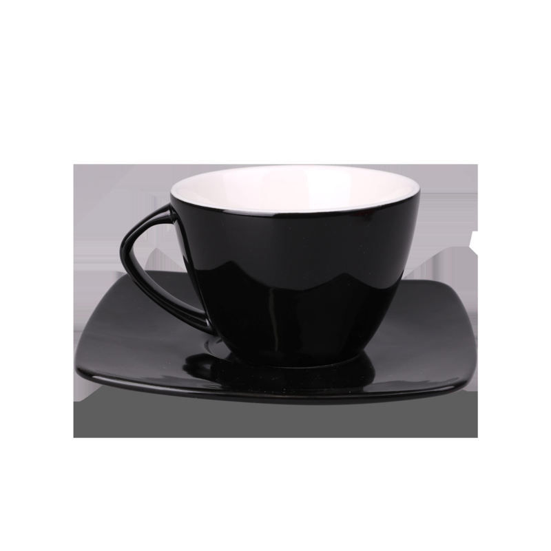 Luna Set 220ml czarny/biały C256-93484 – zdjęcie 2