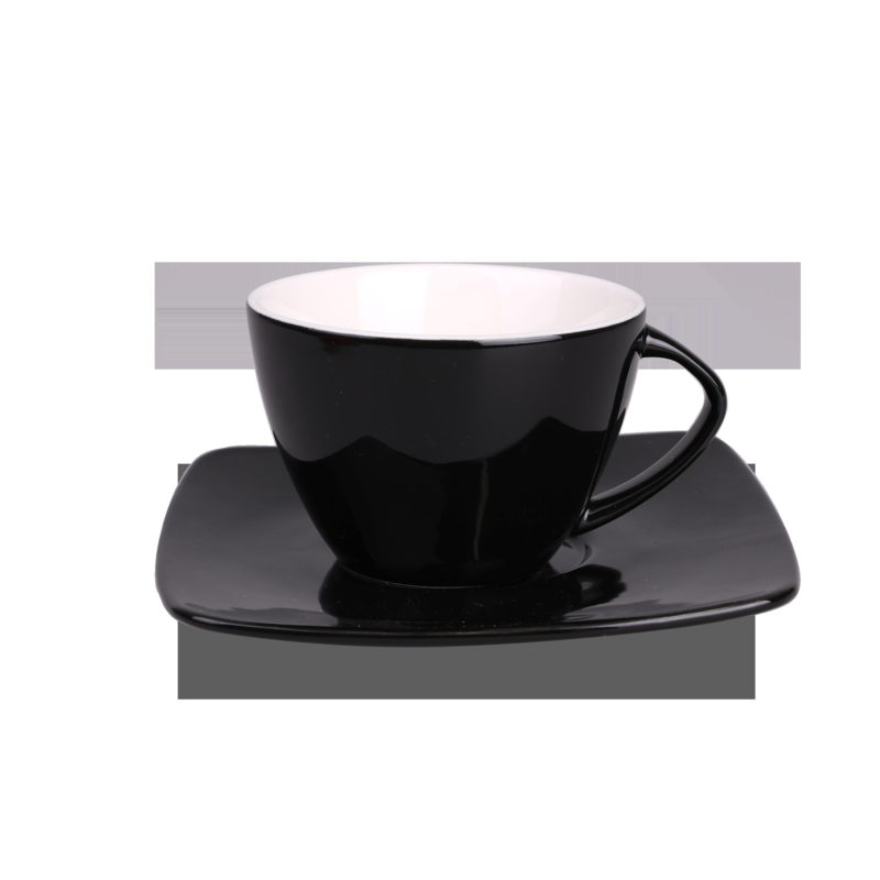 Luna Set 220ml czarny/biały C256-93484 – zdjęcie 5