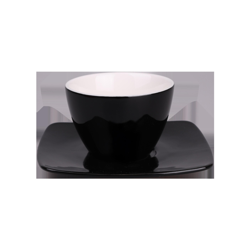 Luna Set 220ml czarny/biały C256-93484 – zdjęcie 6