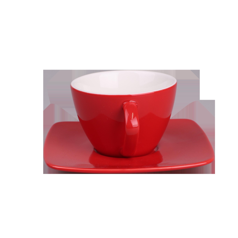 Luna Set 220ml czerwony/biały C256-93487 – zdjęcie 5