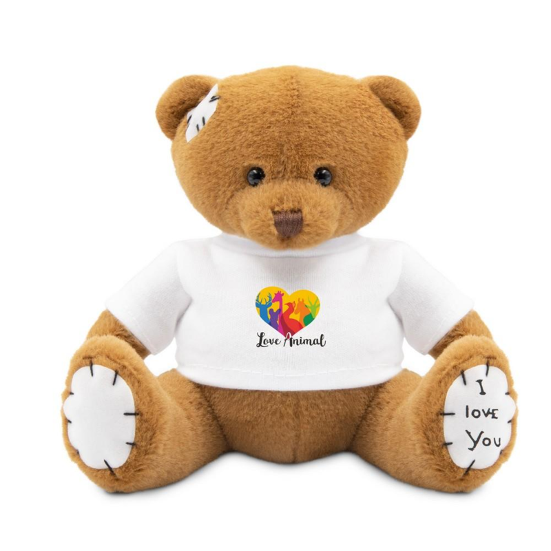 Pluszowy miś  Nicky Love HE247-18 – zdjęcie 7