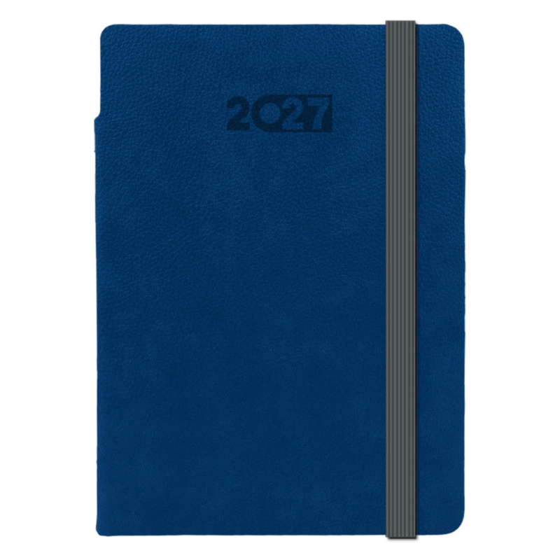 FLEXI A5 TYGODNIOWO-NOTESOWY granatowy KK-BCF-726TN-FL01 – widok z przodu
