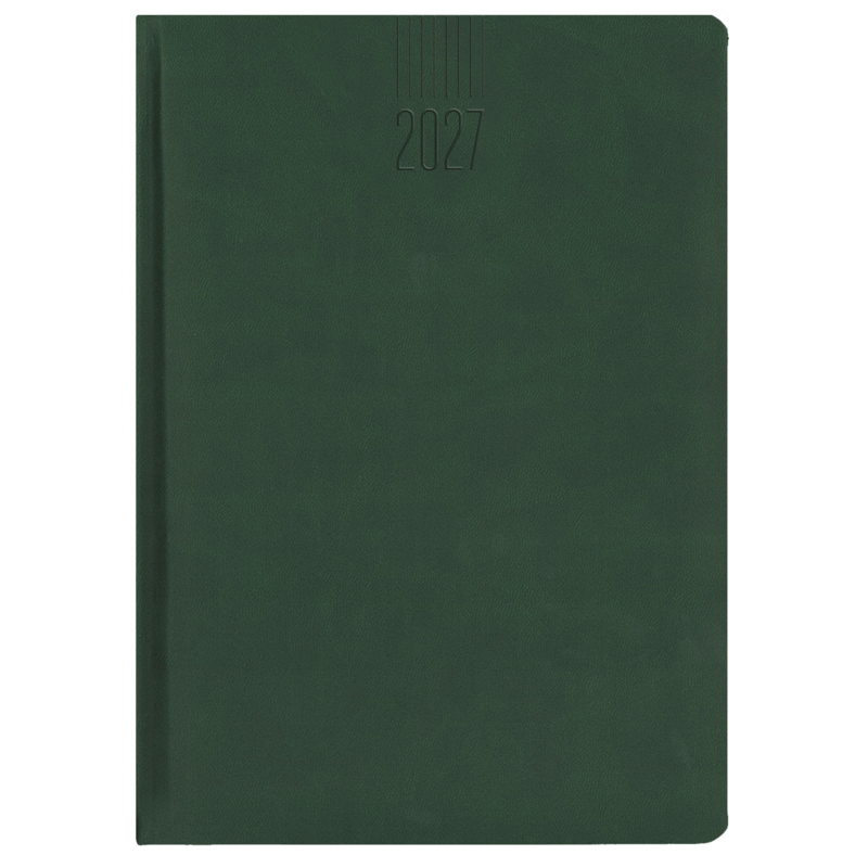 SERENE B5 tygodniowy, zielony KK-BSV-774T-SV704 – widok z przodu