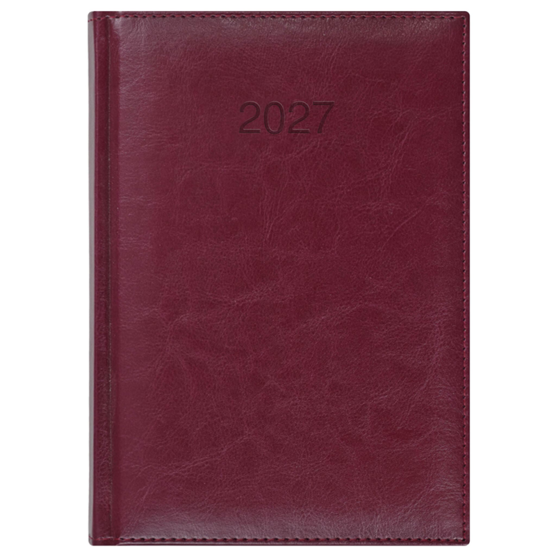 BALADO A5 dzienny bordowy KK-CCB-705DB-B31 – widok z przodu