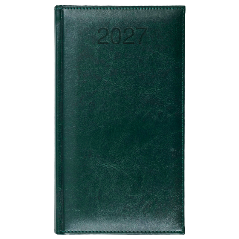 BALADO A6 tygodniowy zielony KK-CCB-709TB-B35 – widok z przodu