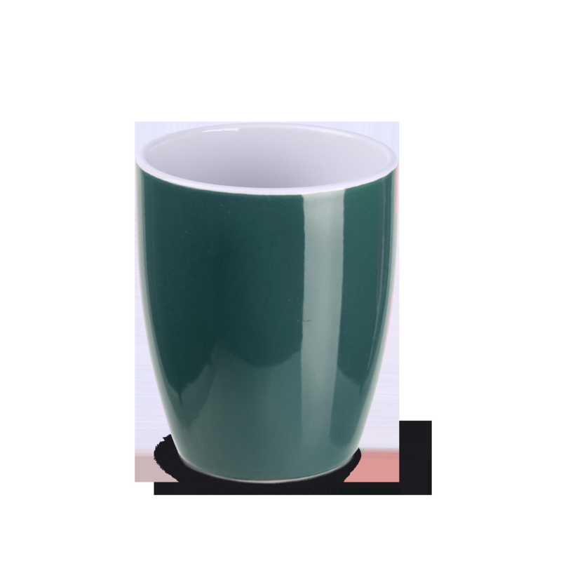 Ilona 300ml ciemnozielony/biały M040-93477 – zdjęcie 4