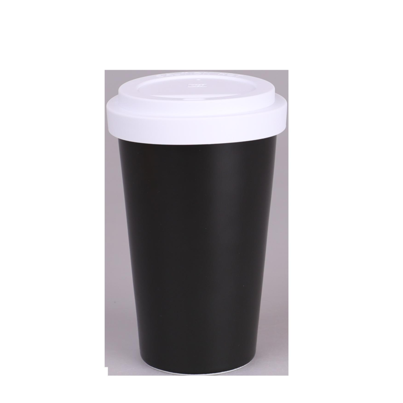 Freedom Classic 280ml satin black/biały M118-93346 – widok z przodu