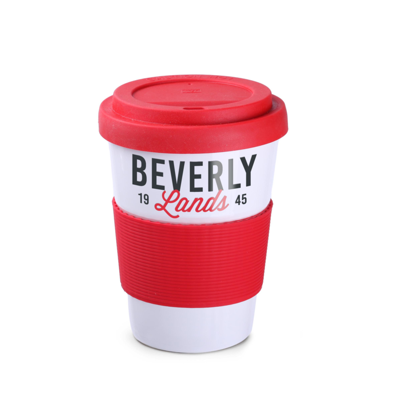 Coffee2go Classic 350ml czerwony/czerwony M514-85485 – zdjęcie 2