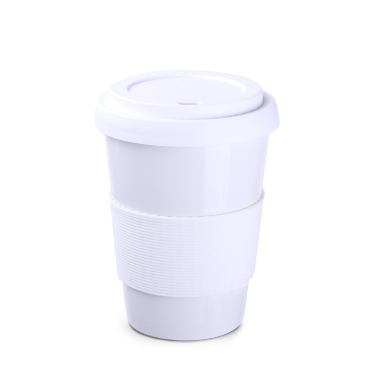 Coffee2go Classic 350ml biały/biały M514-87927 – widok z przodu