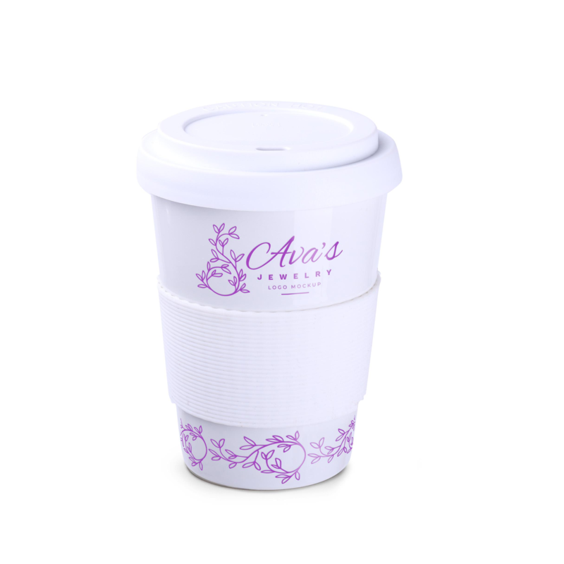 Coffee2go Classic 350ml biały/biały M514-87927 – zdjęcie 2