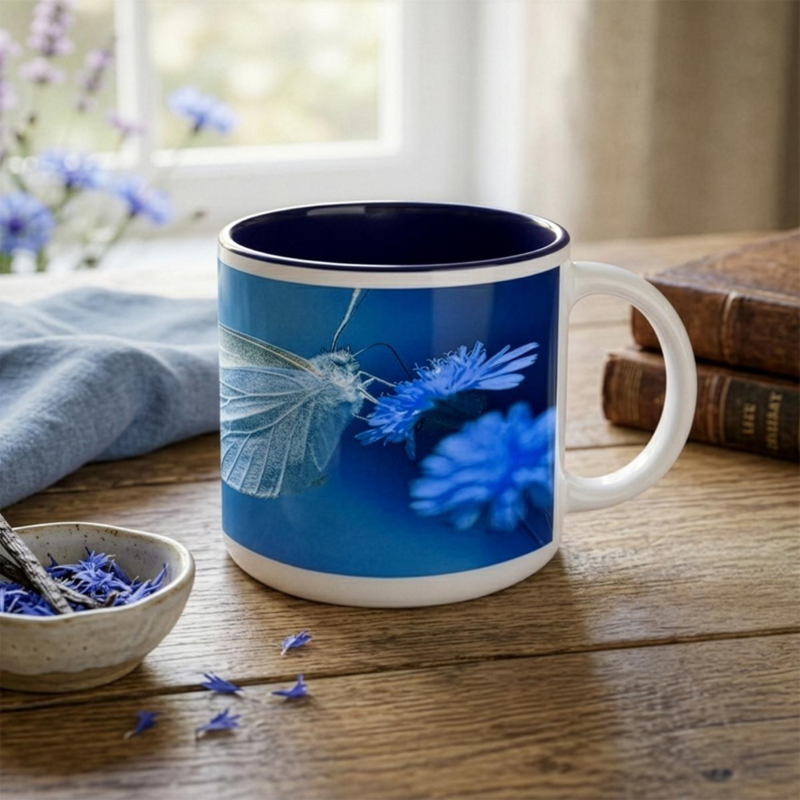 Modern Art Solid 390ml biały/midnight blue M569-92526 – zdjęcie 3