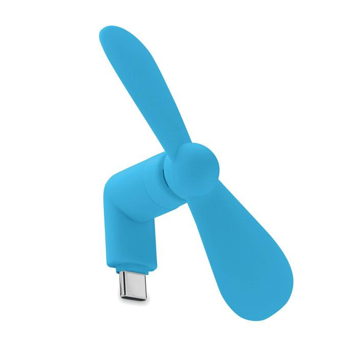 Przenośny wentylator USB MO2282-12 – widok z przodu