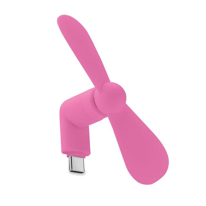 Przenośny wentylator USB MO2282-38 – widok z przodu