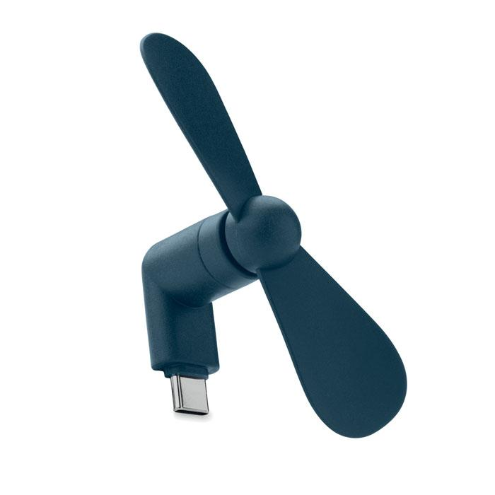 Przenośny wentylator USB MO2282-85 – widok z przodu