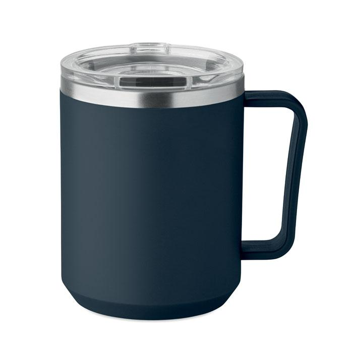 Kubek z 2 ściankami 400 ml MO2900-85 – widok z przodu