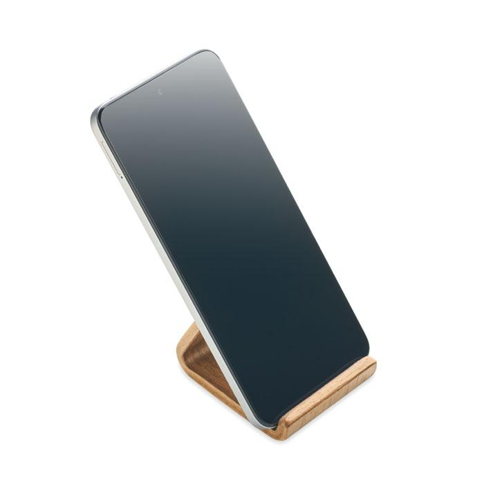 Stojak na telefon z drewna orzecho MO3128-40 – zdjęcie 2