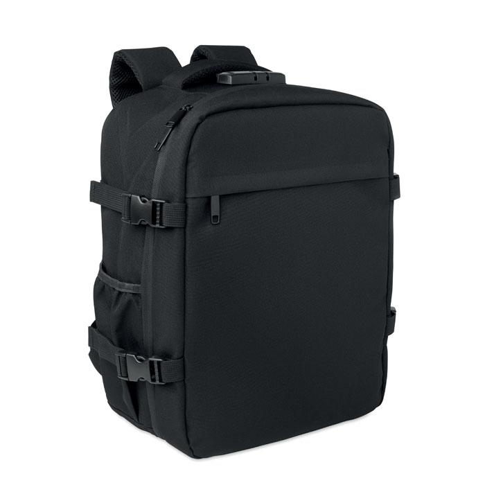 Plecak RPET 20L 15" z zamkiem MO3137-03 – widok z przodu