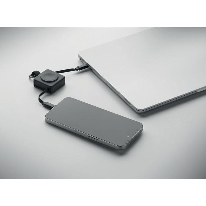 Zwijany kabel USB-C 100 W MO3145-03 – zdjęcie 4